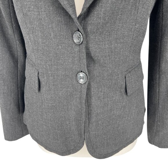 The Limited Collection Grey Blazer Two Button Size 8 - Picture 4 of 14